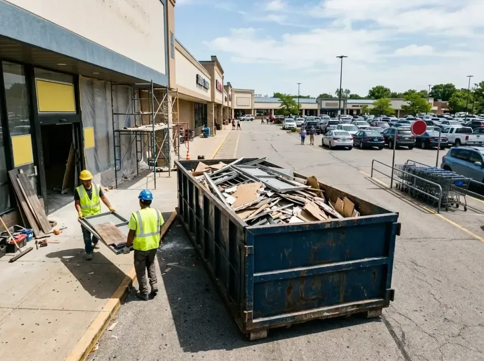 retail-store-renovation-debris-003 — frequently asked questions, Roll-off Dumpster Rentals in Macclenny, FL